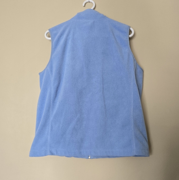 ​Denver Hayes Blue Full-Zip Fleece Vest - XL - Soft & Cozy - Picture 4 of 9